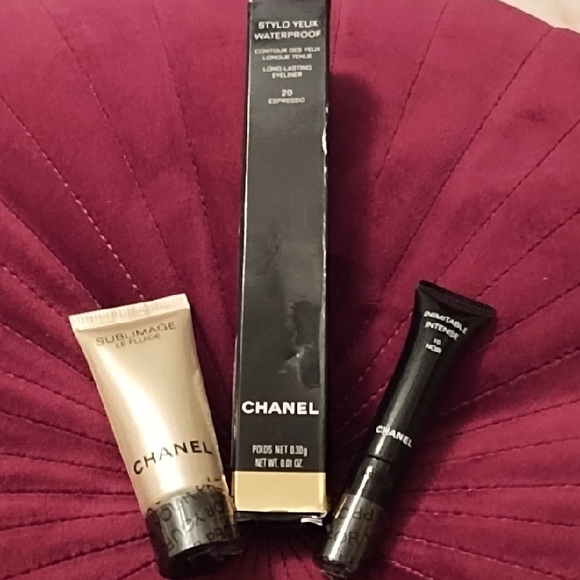 CHANEL Full Size Eyeliner 👁️Color 20 Espresso w/Bonus Samples NWT